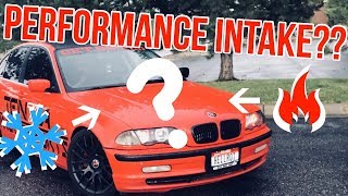 Stock Bmw E46 Intake Vs 30 Ebay Cold Air Intake Short Ram Cai Install And Review - Worth It?