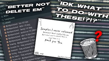 Free samples I never released because I dont like em vol. 1