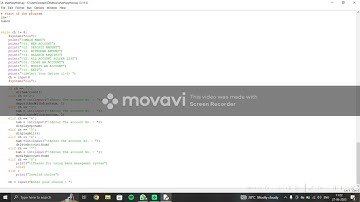 python project (BANK MANAGEMENT SYSTEM) in simple code