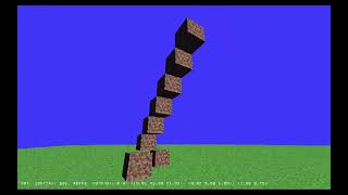 CPU Voxel Engine Micro DevLog - Adding Gravity and proper AABB collisions