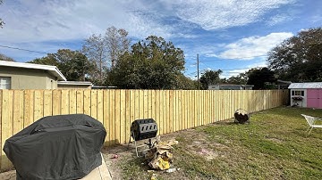 Time lapse Fence Demo/Install