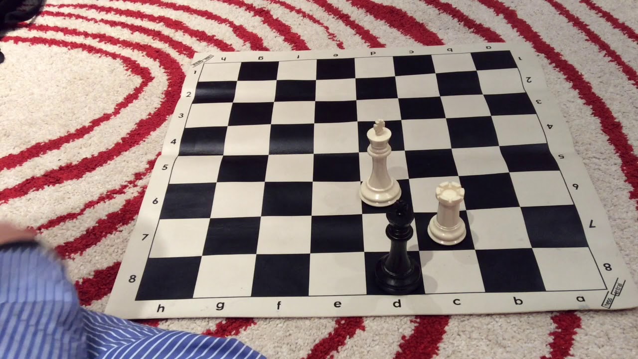 Jaque mate de la Torre y el Rey | finales para principiantes - YouTube