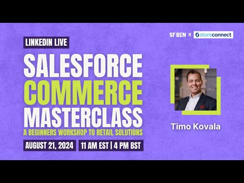 Salesforce Commerce Masterclass: