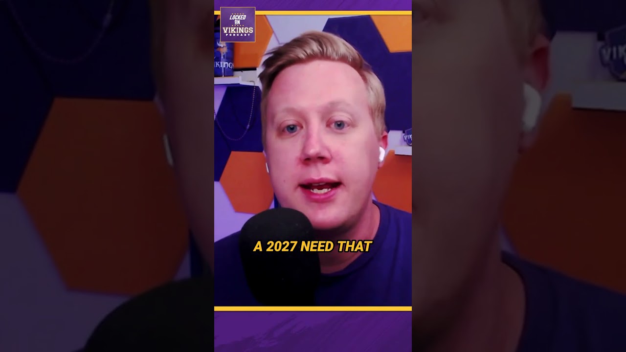 How the Vikings FINALLY Fix Their Center Problem Long Term 🔧  #vikings #nfl