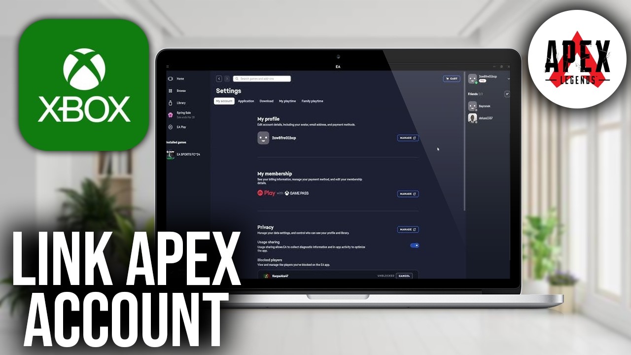 How To Link Apex Legends Account Xbox to PC - YouTube