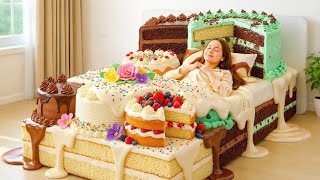 Which Sweet Bed Would You Choose? Oddly Satisfying Ai Asmr