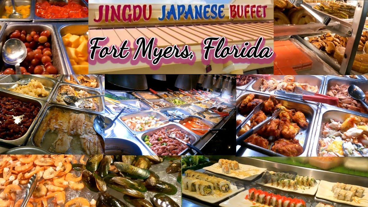 Jingdu Japanese Buffet in Fort Myers, Florida YouTube