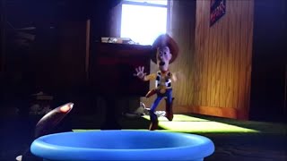 Woodys Forehead Gets Burned With Archimedes Scream