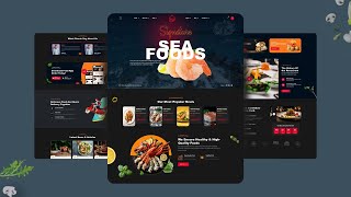 Full How To Make Restaurant Website Using HTML CSS And JavaScript | Responsive Website Design News