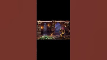 Cyrax/Sub Zero INFINTE Reset Combo (MK1) #mk1 #cyrax #shorts