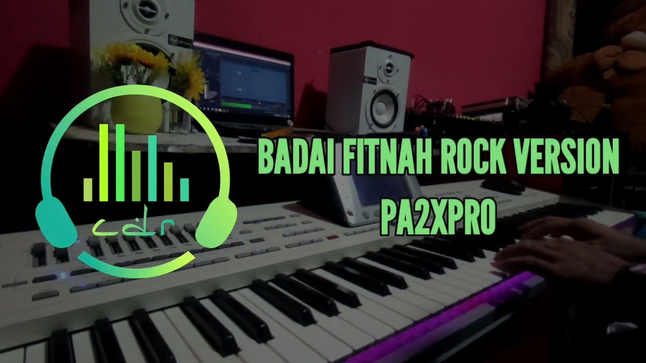 Karaoke Badai Fitnah Rock Version Pa2xpro Full Lirik