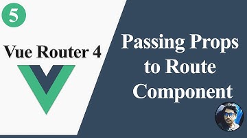 Passing Props to Route Component in Vue Router (Hindi)