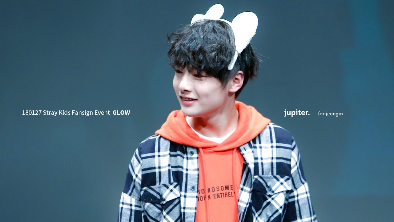 180127 신촌 팬싸인회 Fansign Event 정인 직캠 (Stray Kids Jeongin focus) - GLOW