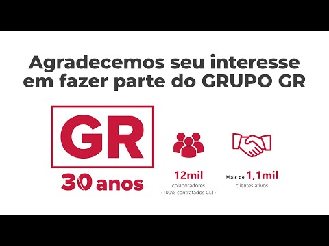 GRUPO GR | Trabalhe Conosco