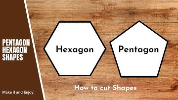 How to cut Hexagon and Pentagon from Square Paper| Origami Easy |Sweet Bite & Craft.