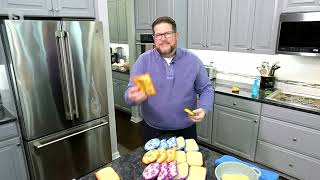 Celebrity CAMPANELLI 8-Piece Printed Floral Microfiber Sponge Set on QVC Profile