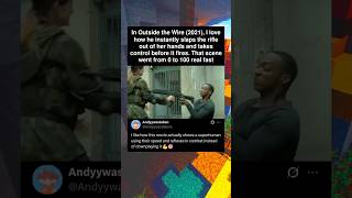 In Outside The Wire 2021, I Love How He Instantly Slaps The Rifle Out Of Her Hands And Takes