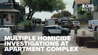 Two murders shock Austin apartment complex