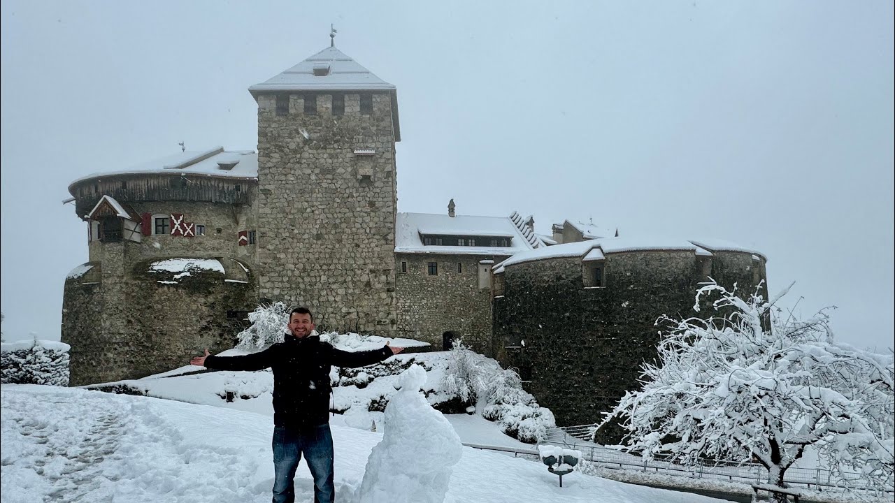 Vaduz Lichtenstein 🇱🇮 - χειμώνας 2023.