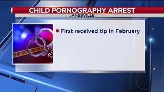 Janesville PD arrests man for child pornography possession