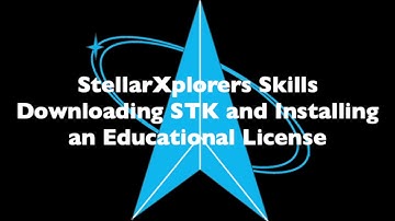 Downloading STK and Installing a License