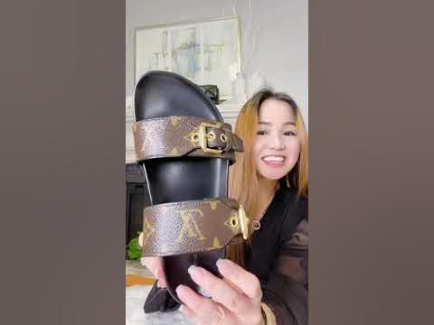 UNBOXING LOUIS VUITTON BOM DIA MULES SUPER EXCITED I finally got my hands  on these :) #louisvuitton 