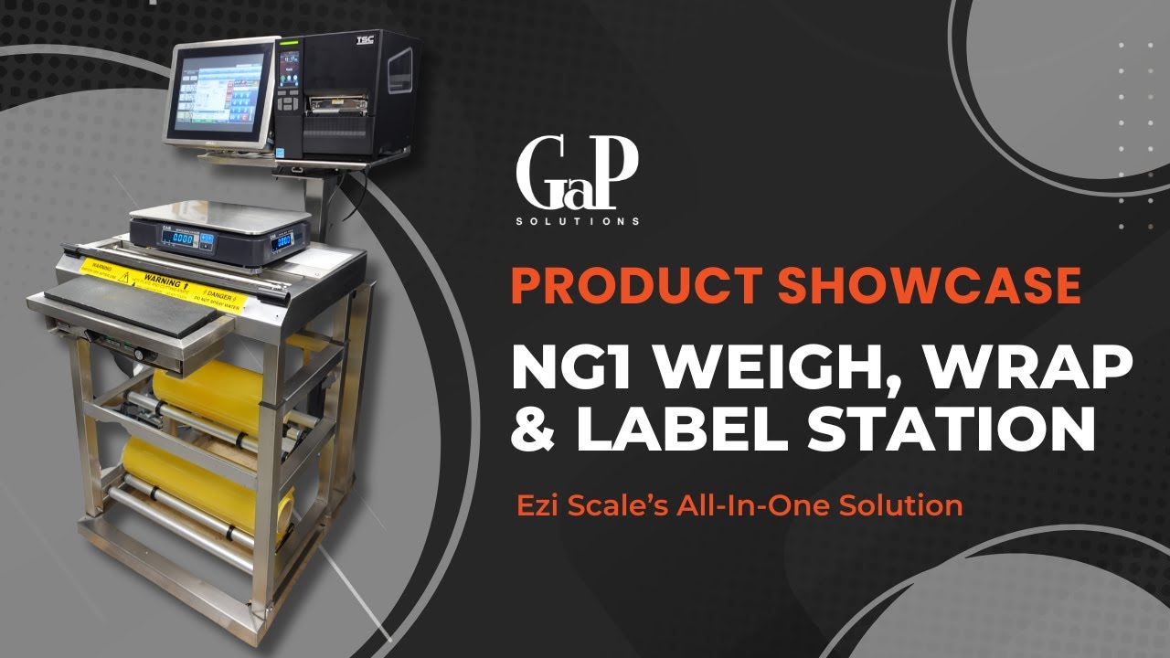 NG1 Weigh, Wrap & Label Station: Ezi Scale’s All-In-One Solution - YouTube