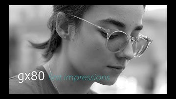 2020 Lumix GX80 4k video test, Bremen