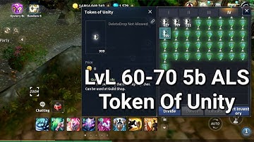 Cabal Mobile Level 60-70 Token I BaLLaretYoutube I Andromeda