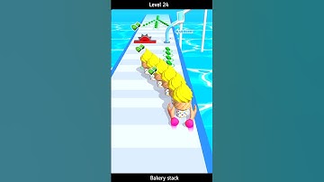 Bakery 🥯 stack ~ Level 24 | #bakerystack #shorts