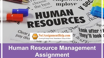 Human Resource Management Assignment Help By Experienced Writers
