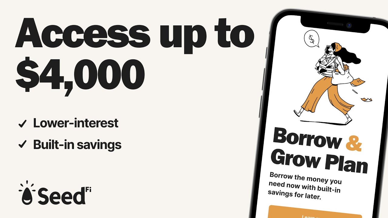 Access Up To $4,000 With Seedfi'S Borrow And Grow Plan