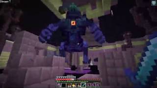 Fighting the New End Troll Miniboss From Pandora's Creatures