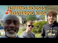 FLIPPING HOUSES AND FOSTERING KIDS | TEACHING MY TEENS THE RENTAL BUSINESS