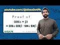 Proof of cos(α + β) = cos α cos β - sin α sin β