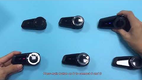 MAXTO M2 Group intercom  helmet Bluetooth headset system
