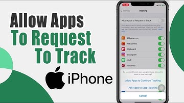 How To Allow Apps To Request To Track On Iphone