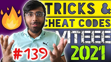 You Will Be Shocked🔥🔥 | Unbelievable Tricks for VITEEE 2021😱 | Tricks & Cheat Codes #139 #viteee2021