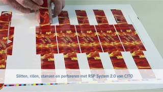 Slitten, rillen, stansen en perforeren met RSP System 2 0 van CITO