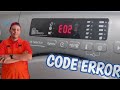 Code erreur e02 for candy  washing machine code panne e02 machine  laver candy candy viral