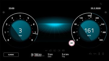 Dash of Color premium dashboard for RealDash
