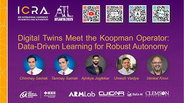 Digital Twins Meet the Koopman Operator | Presentation | ICRA 2025