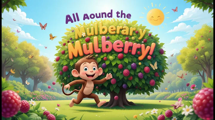 All Around The Mulberry Bush | Nursery Rhymes For Kids | Panda World