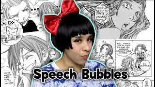 Making Comics ▼ All About Speech Bubbles (Part 1)❤ What Types & Sizes to Use, & MORE!! ❤