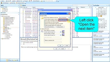 Old Tutorial - How to Stop Going Back to the Inbox After Moving/Deleting e-mail in Outlook 2007