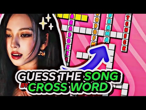 Guess The Kpop Songs _ Kpop Crossword 2024 L Kpop Quiz Game