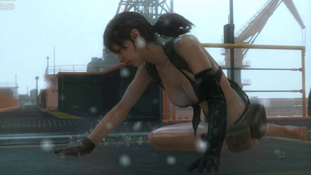 [4k] Metal Gear Solid V The Phantom Pain Quiet Sex Scene