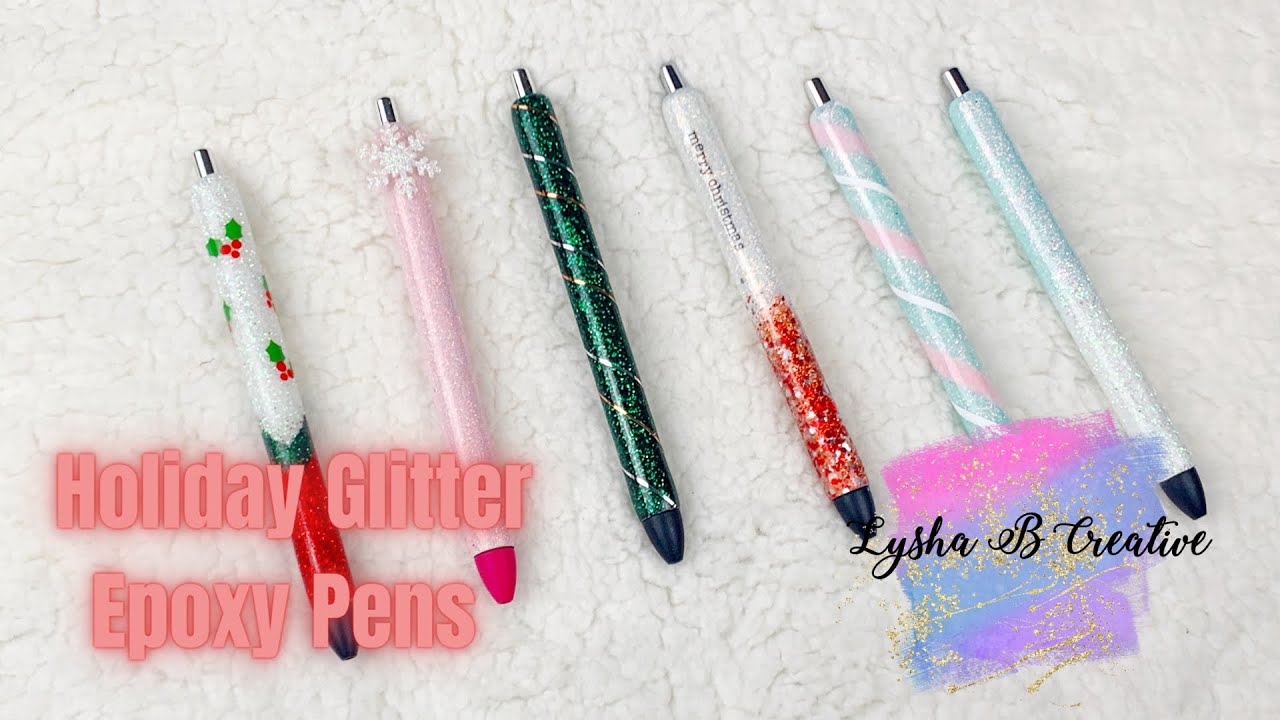 Swear Days of the Week Glitter Pen Inkjoyresin Pensassysarcastic