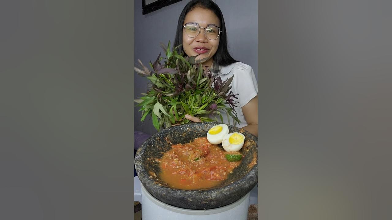 Cobain pucuk ubi jalar #marikitacoba #mukbang Cobain pucuk ubi jalar #marikitacoba #mukbang