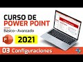 Clase 03: Cómo configurar y personalizar Power Point